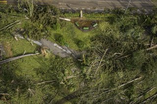 A l'instar du parc des Crêtets, tous les parcs de la ville de La Chaux-de-Fonds ont souffert très fortement du passage de la tempête de lundi.